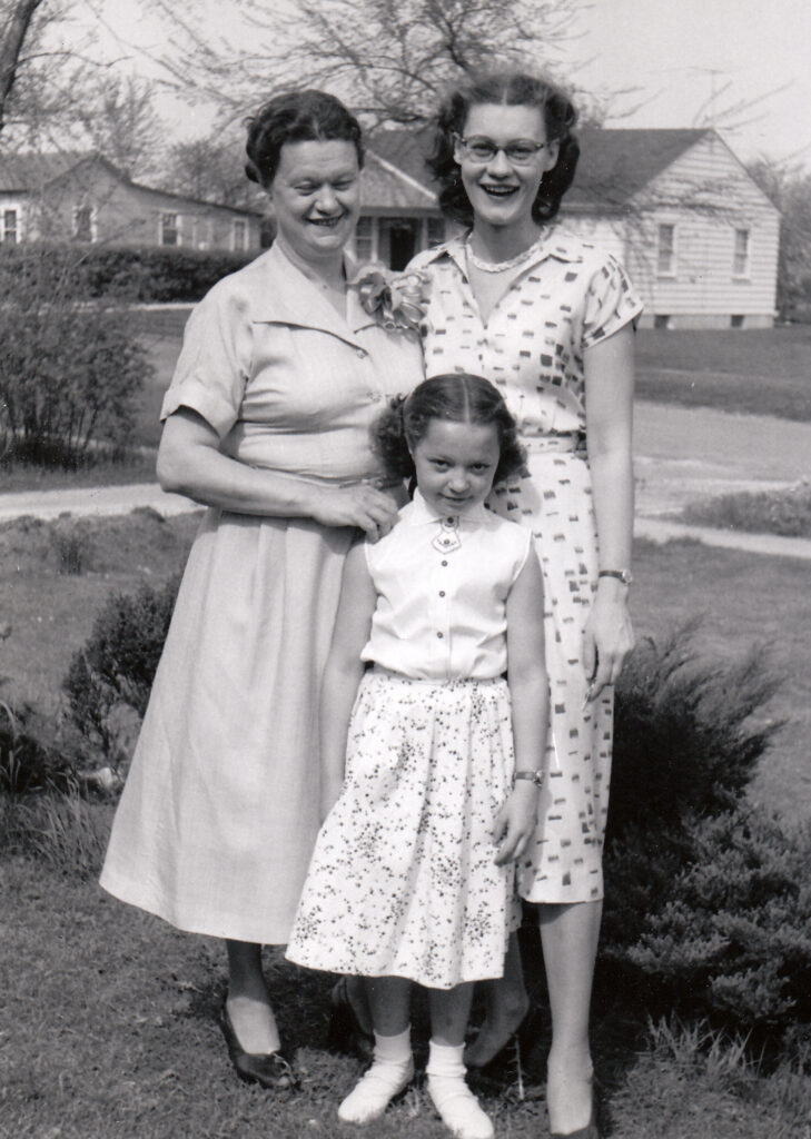 Bollenbach Merle MJ Carol Mother’s Day May1953